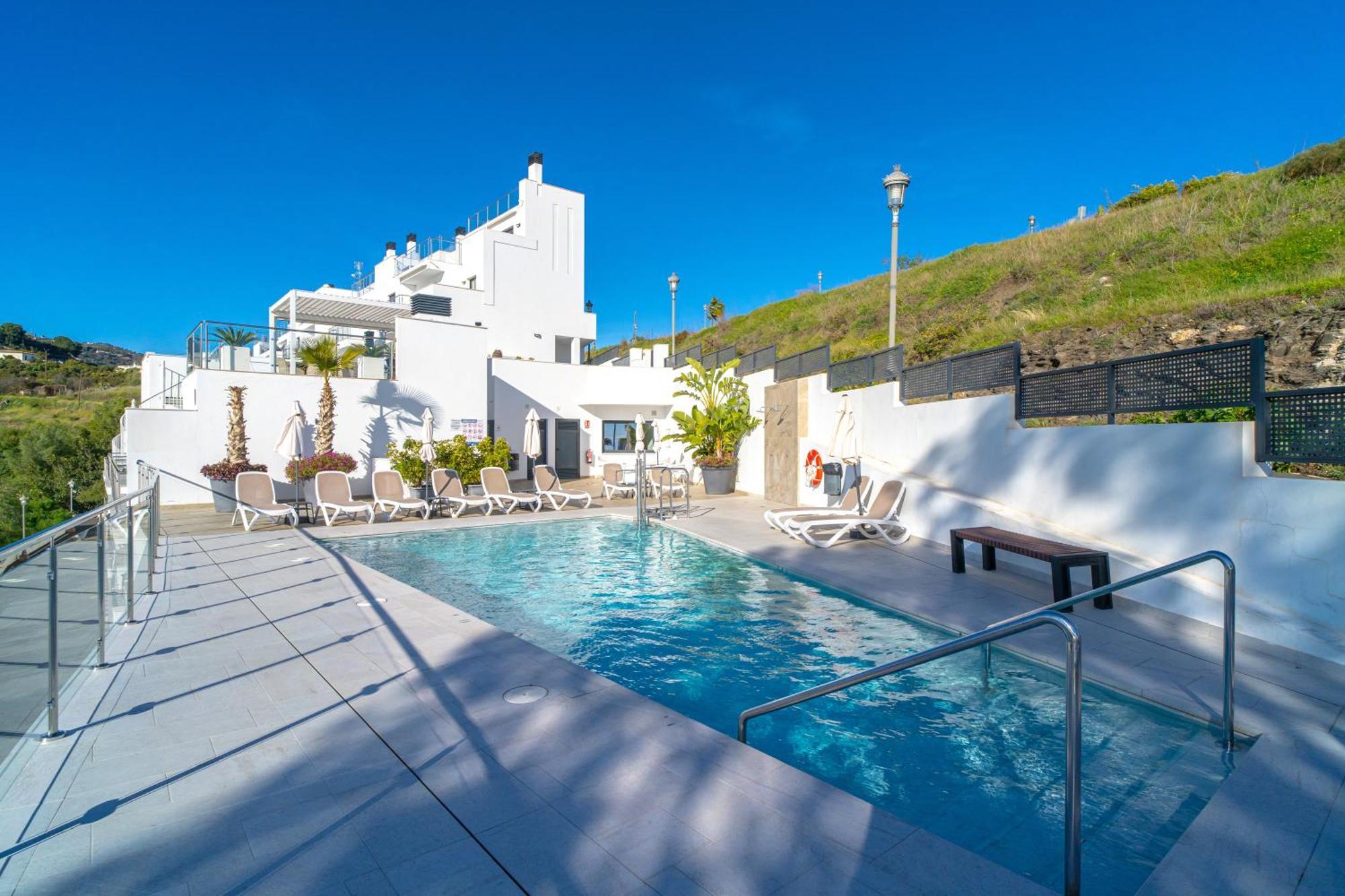 Penthouse Balcon del Mar 121 Casasol Apartment Nerja Exterior foto